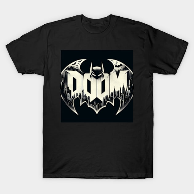 Doom Batman T-Shirt by The Doom Guy